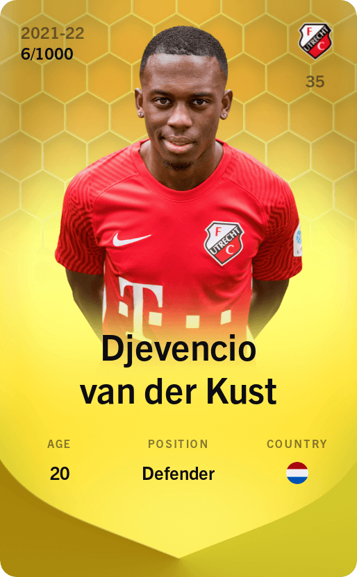 Djevencio van der Kust 2021-22 • Limited 6/1000