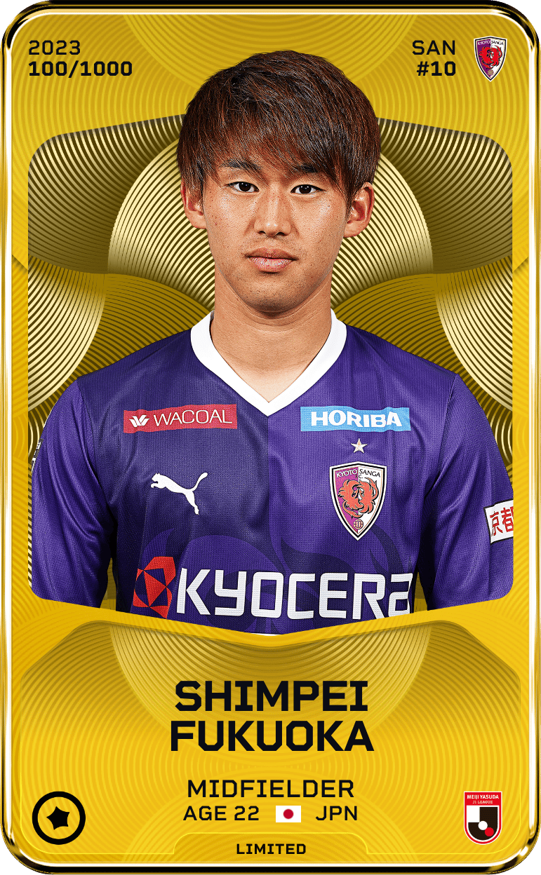 Shimpei Fukuoka 2023-24 • Limited 100/1000