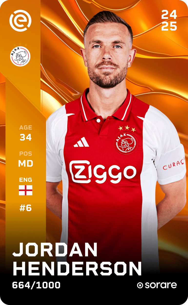 Jordan Henderson 2024-25 • Limited 664/1000