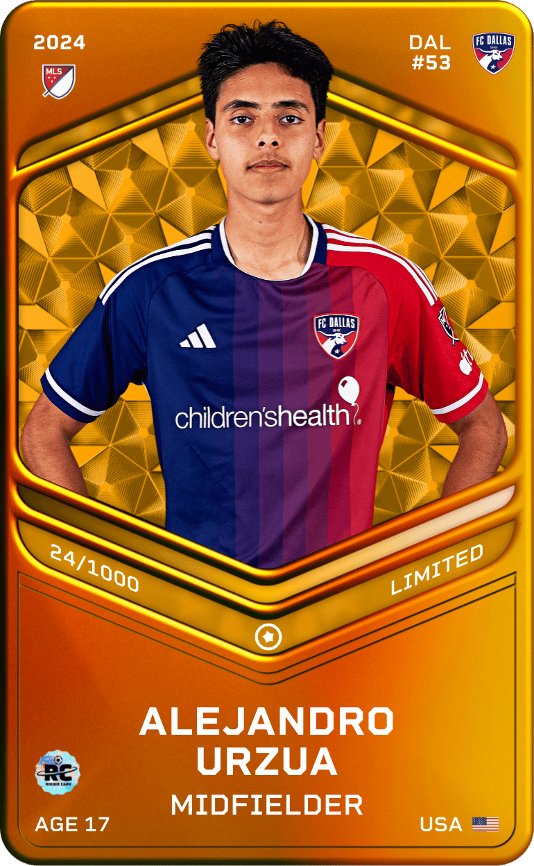 Alejandro Urzua 2024-25 • Limited 24/1000