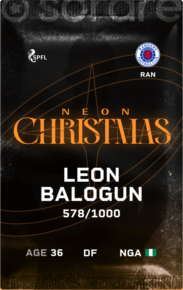 Leon Balogun 2024-25 • Limited 578/1000