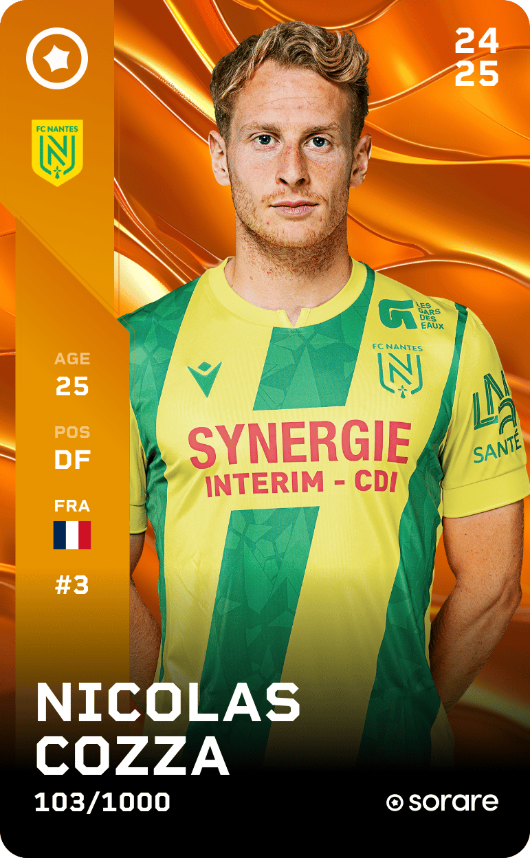 Nicolas Cozza 2024-25 • Limited 103/1000
