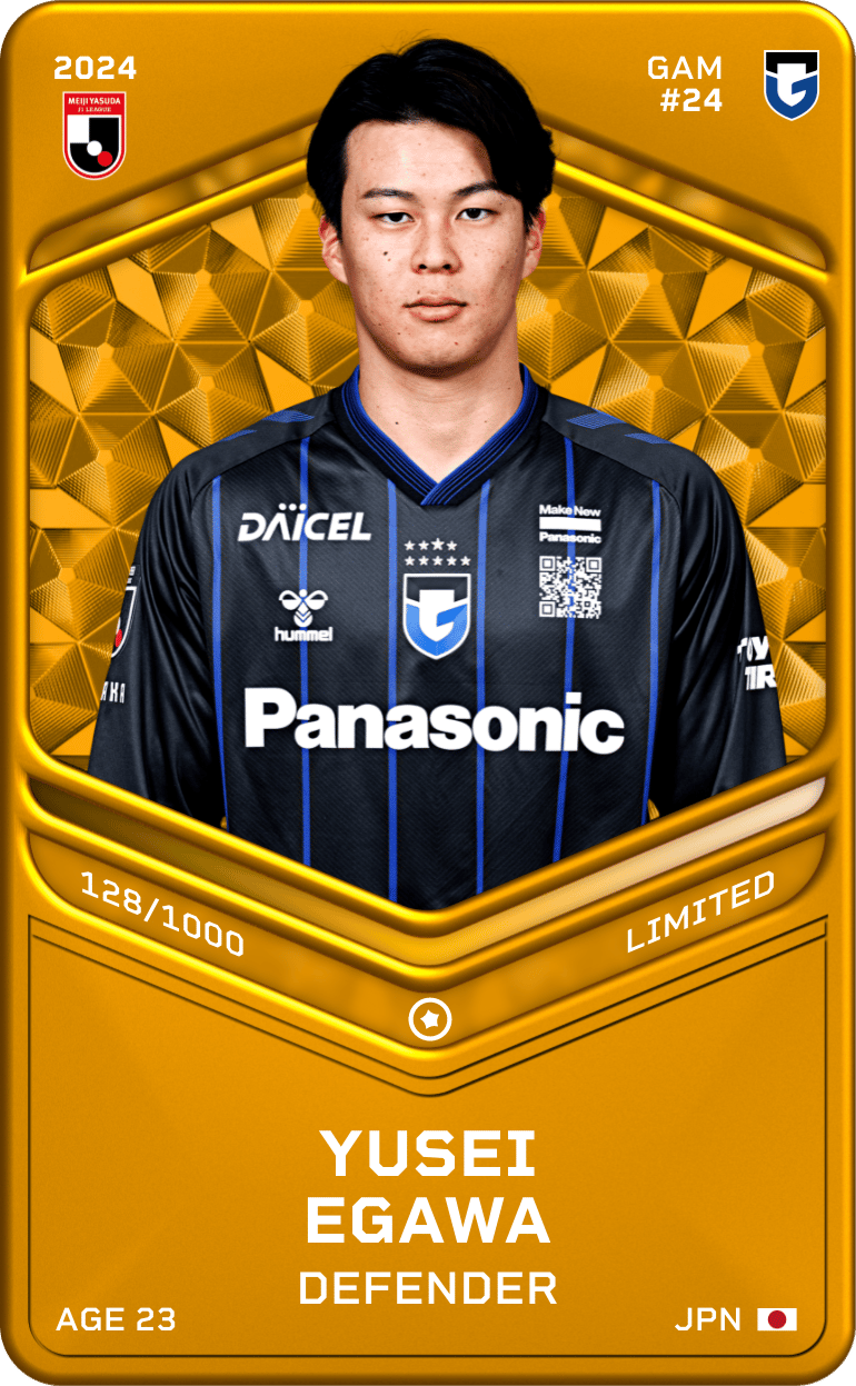 Yusei Egawa 2024-25 • Limited 128/1000
