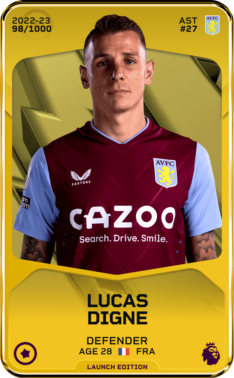 Lucas Digne 2022-23 • Limited 98/1000