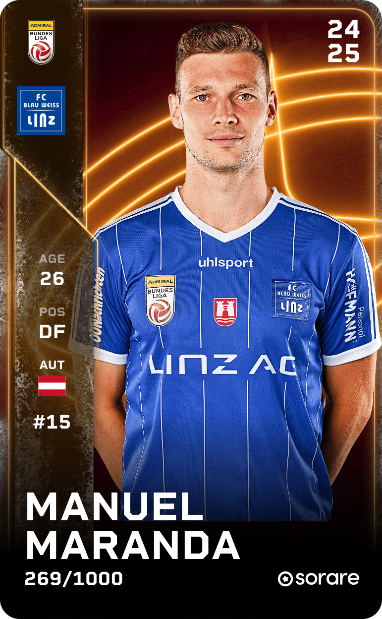 Manuel Maranda 2024-25 • Limited 269/1000
