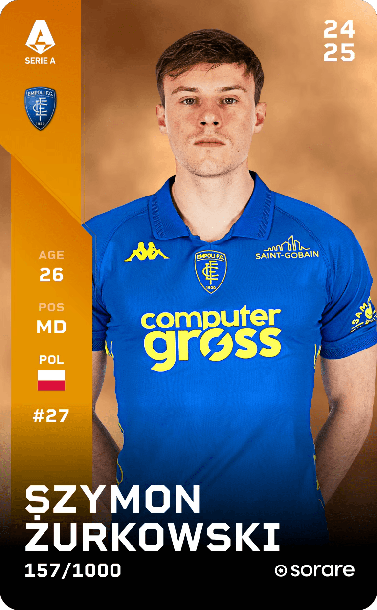 Szymon Żurkowski 2024-25 • Limited 157/1000