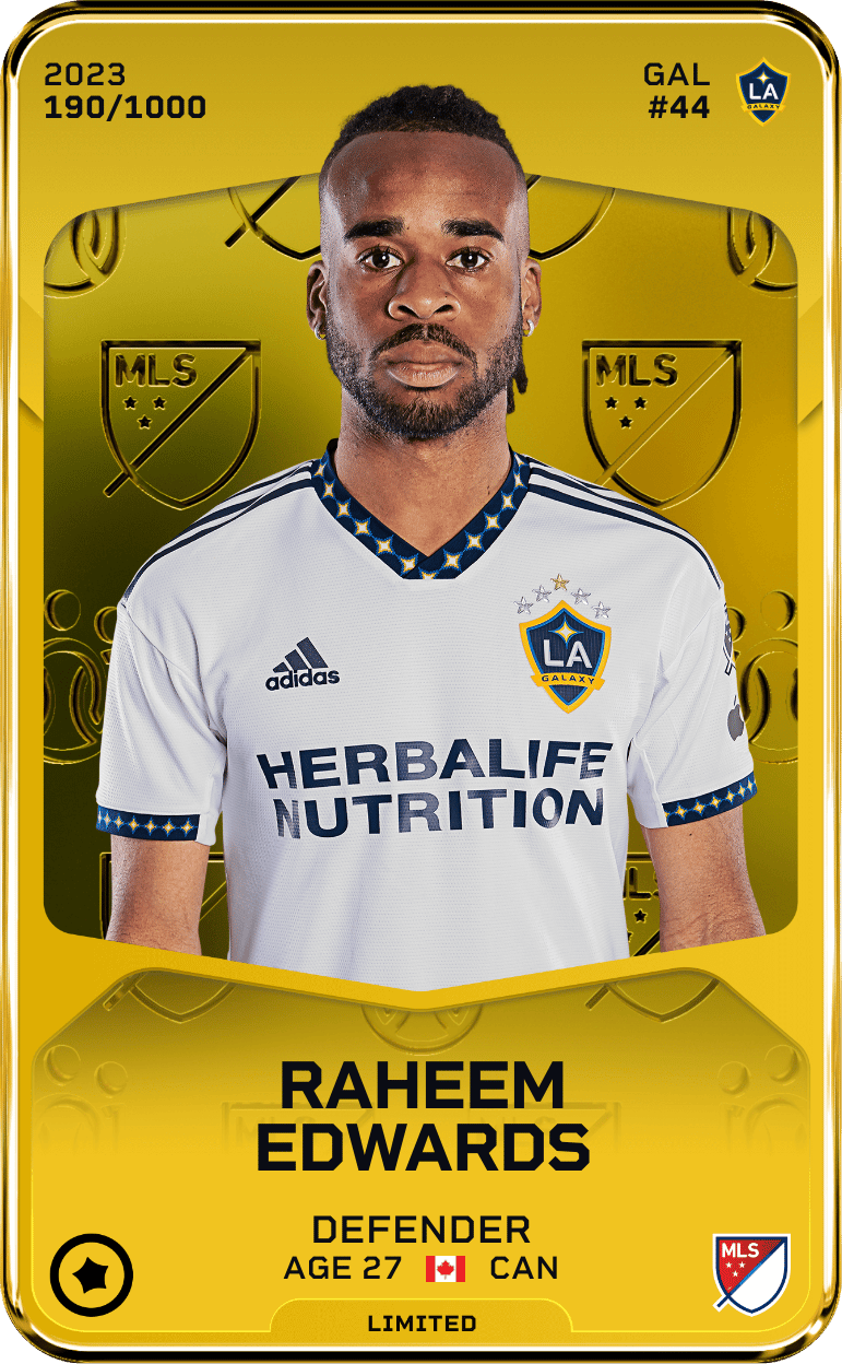 Raheem Edwards 2023-24 • Limited 190/1000