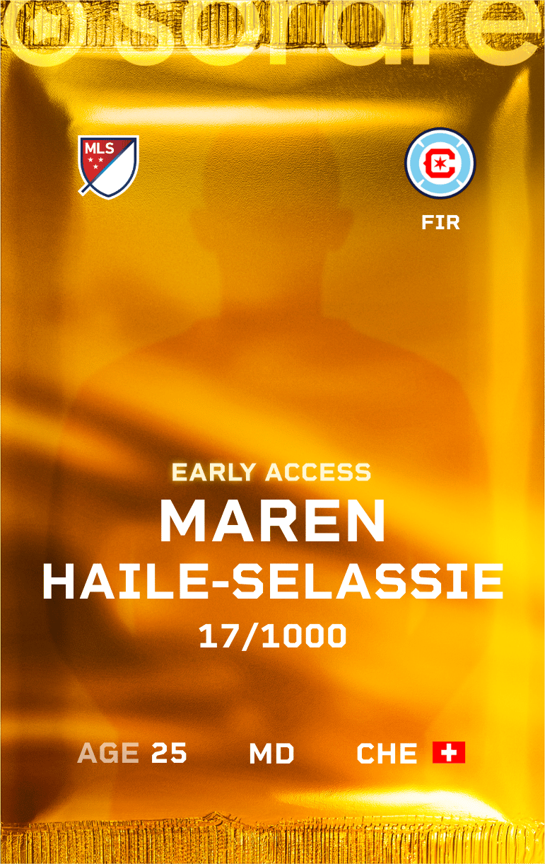 Maren Haile-Selassie 2025-26 • Limited 17/1000