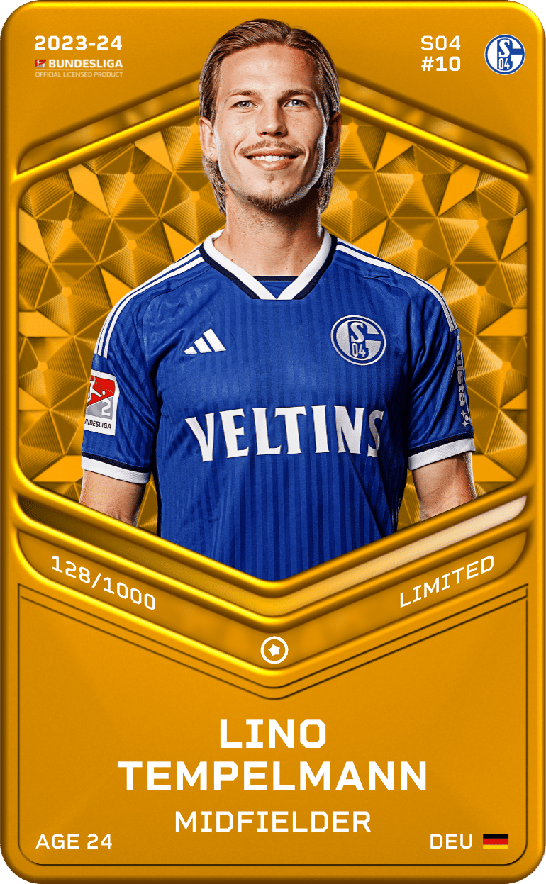 Lino Tempelmann 2023-24 • Limited 128/1000