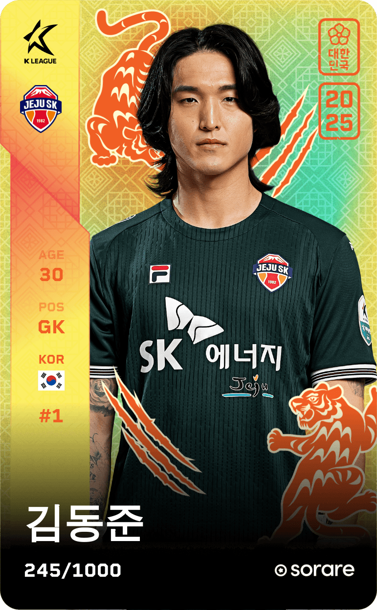 Kim Dong-Jun 2025-26 • Limited 245/1000