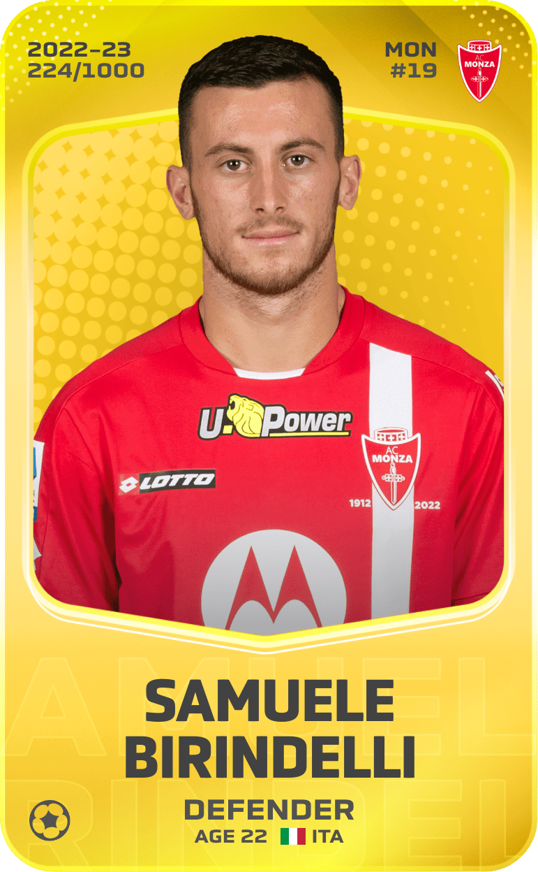 Samuele Birindelli 2022-23 • Limited 224/1000