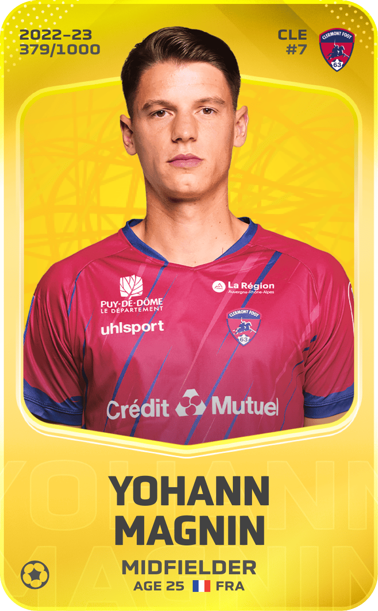 Yohann Magnin 2022-23 • Limited 379/1000
