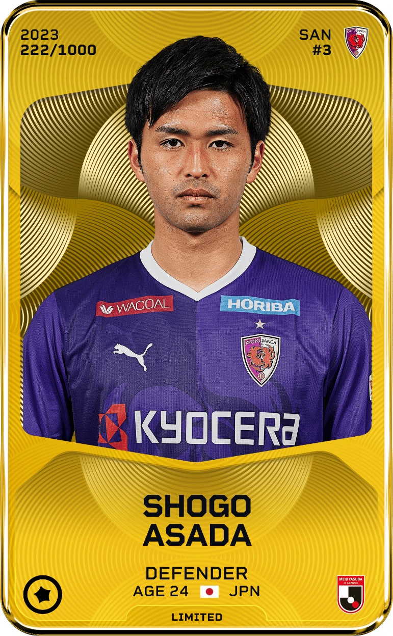 Shogo Asada 2023-24 • Limited 222/1000