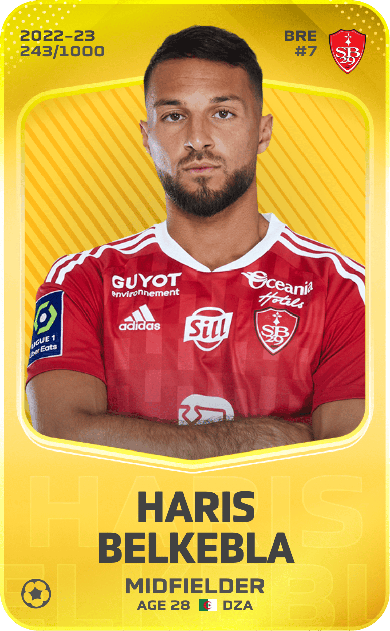 Haris Belkebla 2022-23 • Limited 243/1000