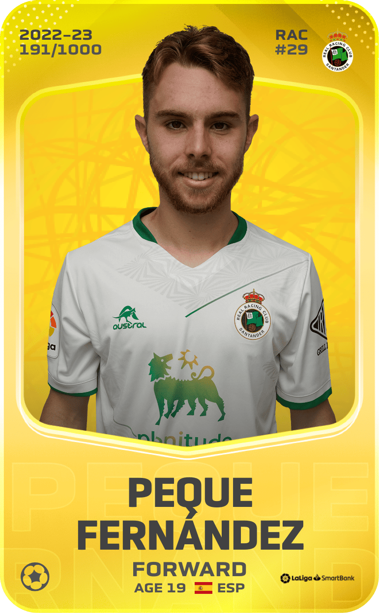 Peque Fernández 2022-23 • Limited 191/1000