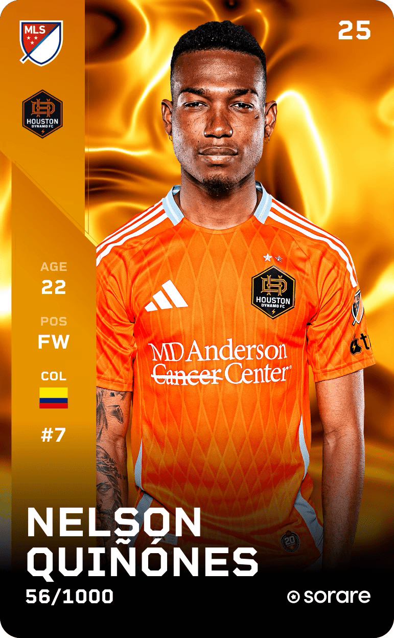 Nelson Quiñónes 2025-26 • Limited 56/1000