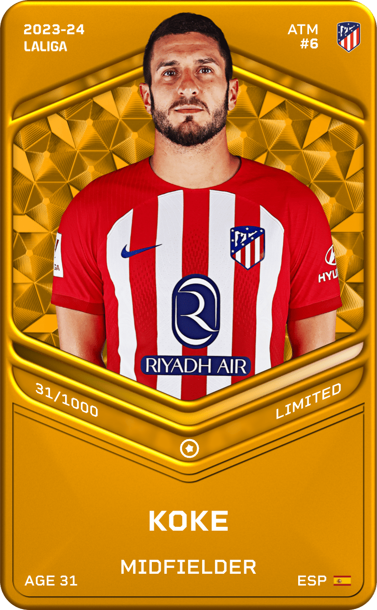 Koke 2023-24 • Limited 31/1000