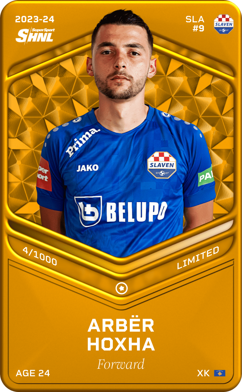 Arbër Hoxha 2023-24 • Limited 4/1000