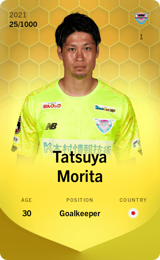Tatsuya Morita 2021-22 • Limited 25/1000