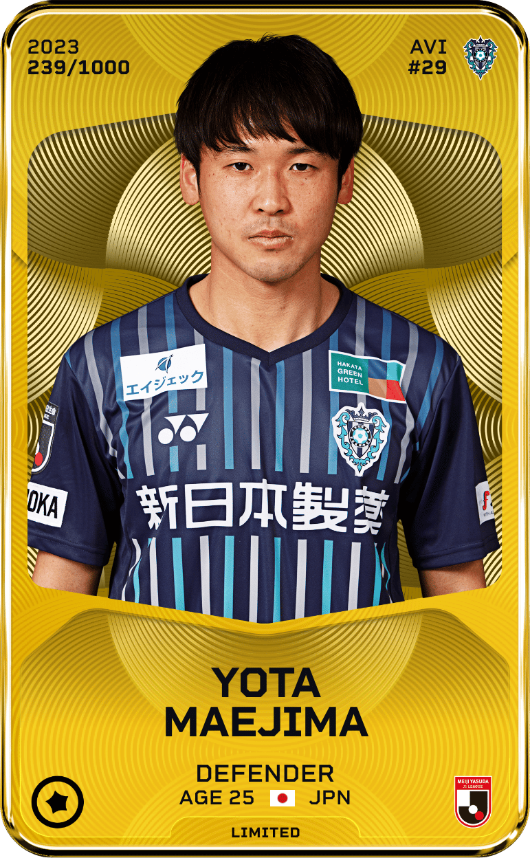 Yota Maejima 2023-24 • Limited 239/1000