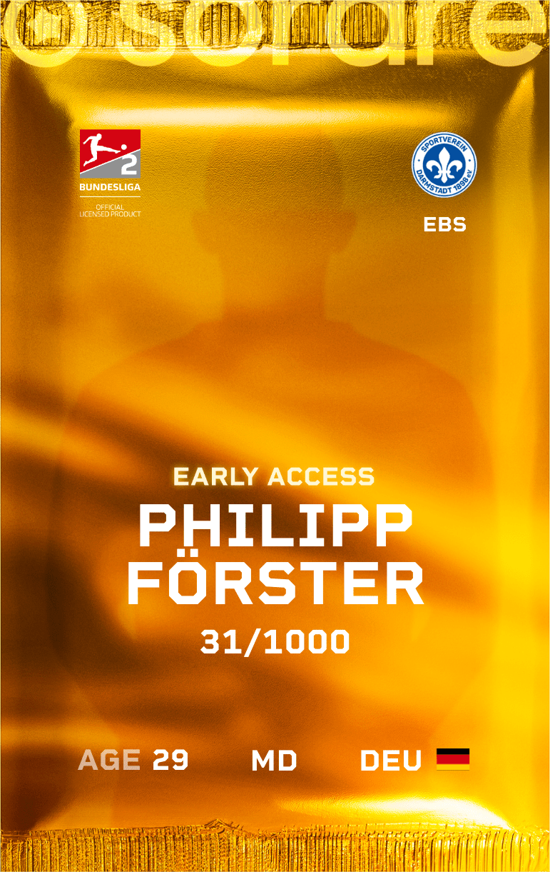 Philipp Förster 2024-25 • Limited 31/1000