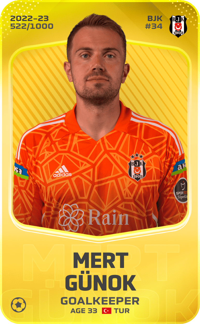 Mert Günok 2022-23 • Limited 522/1000