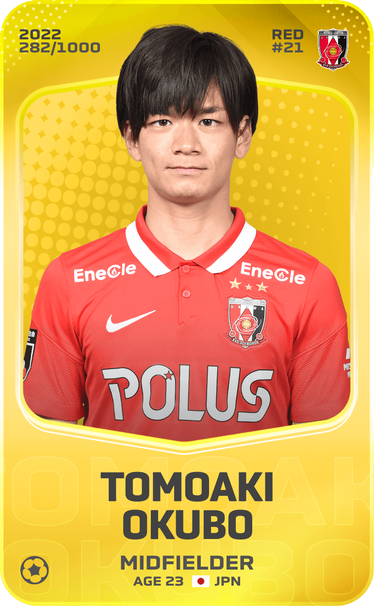 Tomoaki Okubo 2022-23 • Limited 282/1000