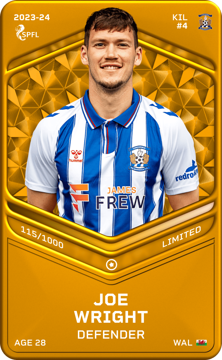 Joe Wright 2023-24 • Limited 115/1000