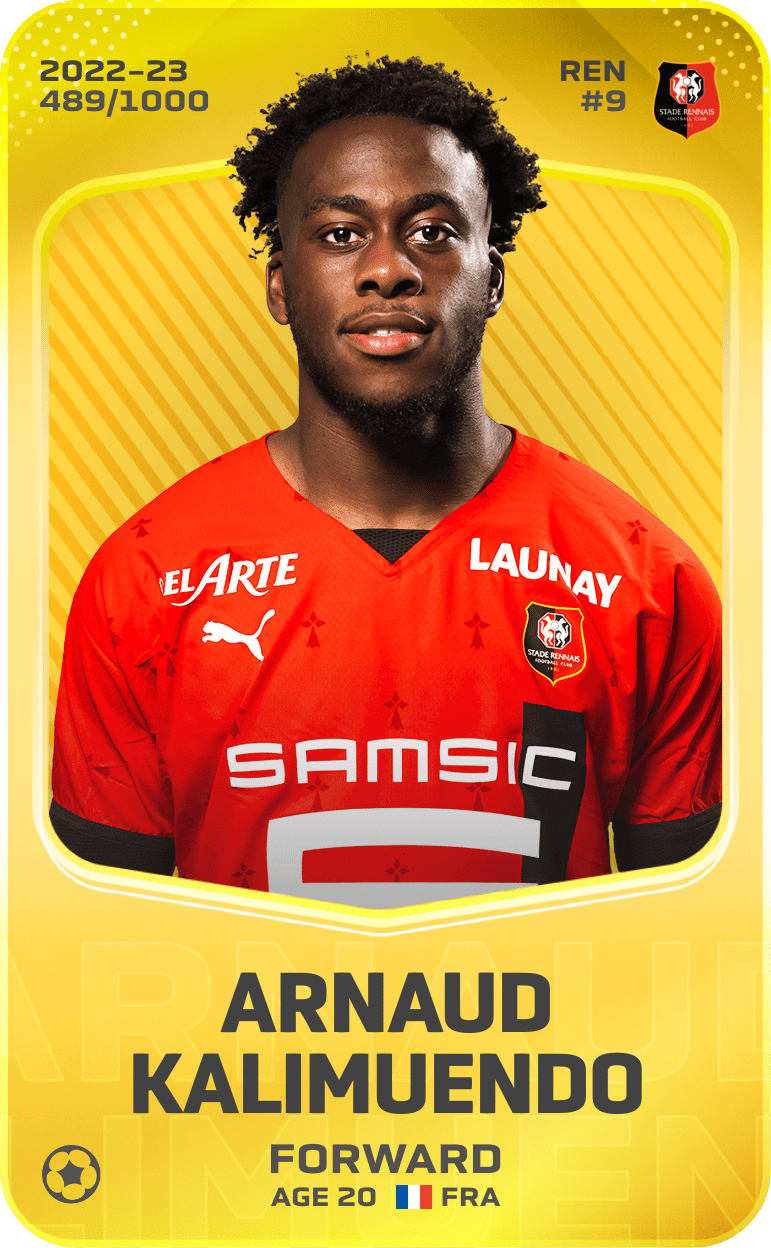 Arnaud Kalimuendo 2022-23 • Limited 489/1000