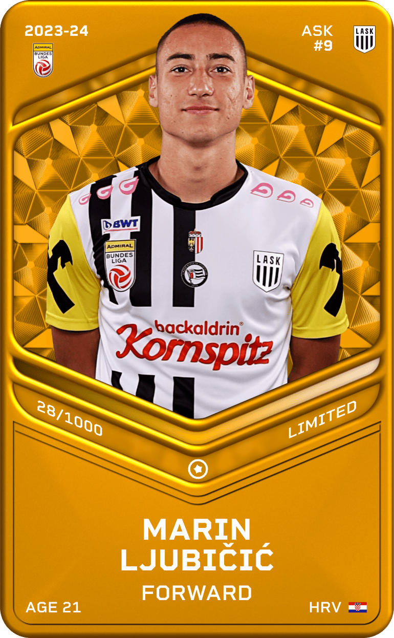 Marin Ljubičić 2023-24 • Limited 28/1000