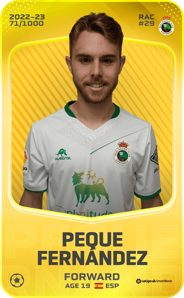 Peque Fernández 2022-23 • Limited 71/1000