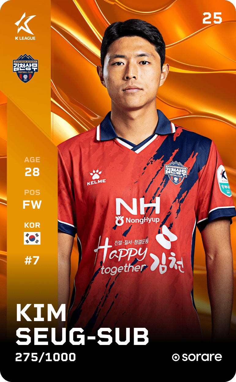 Kim Seung-Sub 2025-26 • Limited 275/1000