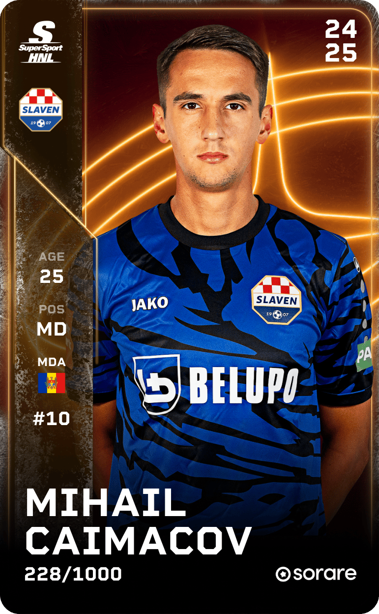 Mihail Caimacov 2024-25 • Limited 228/1000