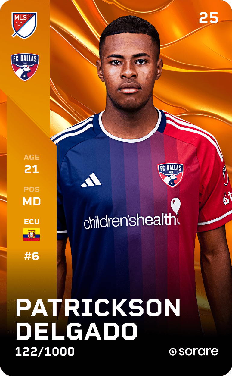 Patrickson Delgado 2025-26 • Limited 122/1000