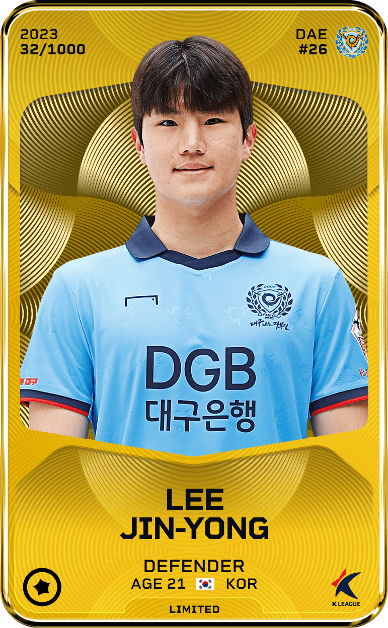 Lee Jin-Yong 2023-24 • Limited 32/1000