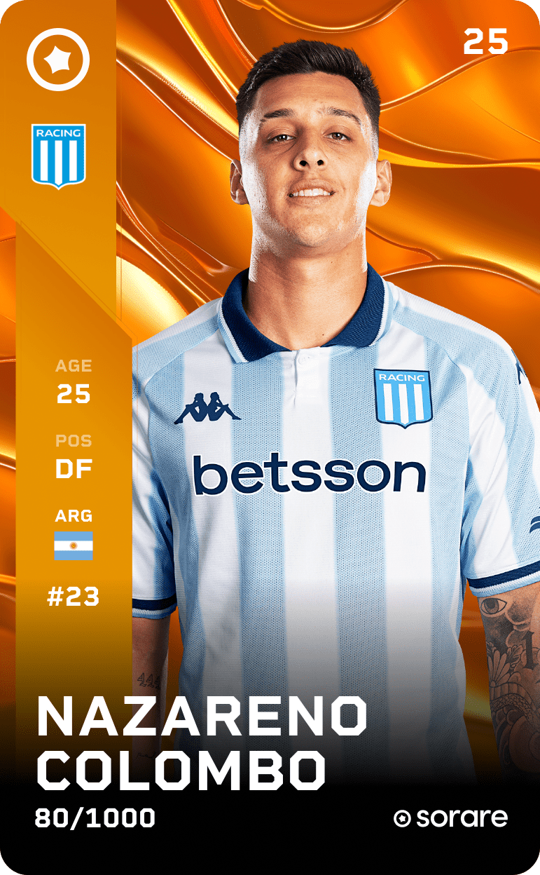 Nazareno Colombo 2025-26 • Limited 80/1000
