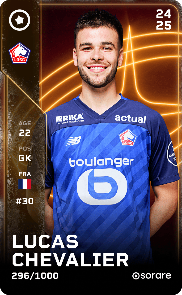 Lucas Chevalier 2024-25 • Limited 296/1000