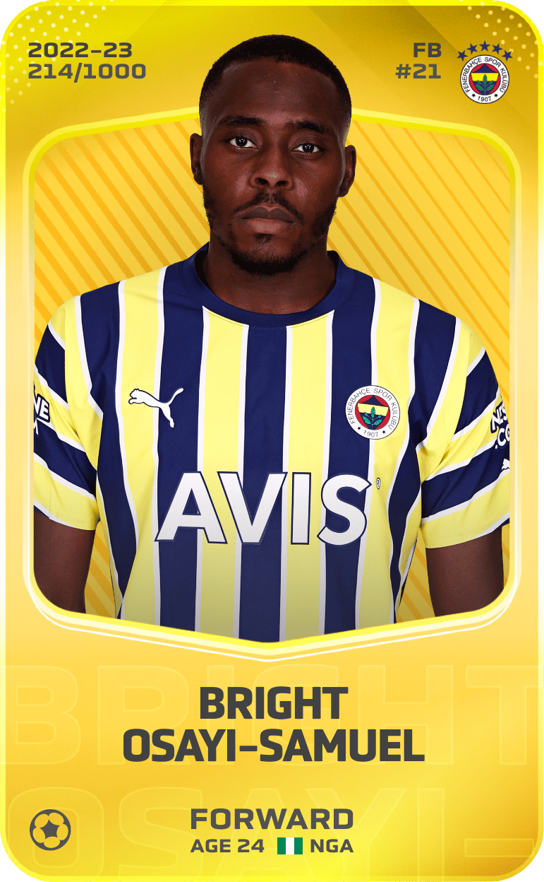 Bright Osayi-Samuel 2022-23 • Limited 214/1000