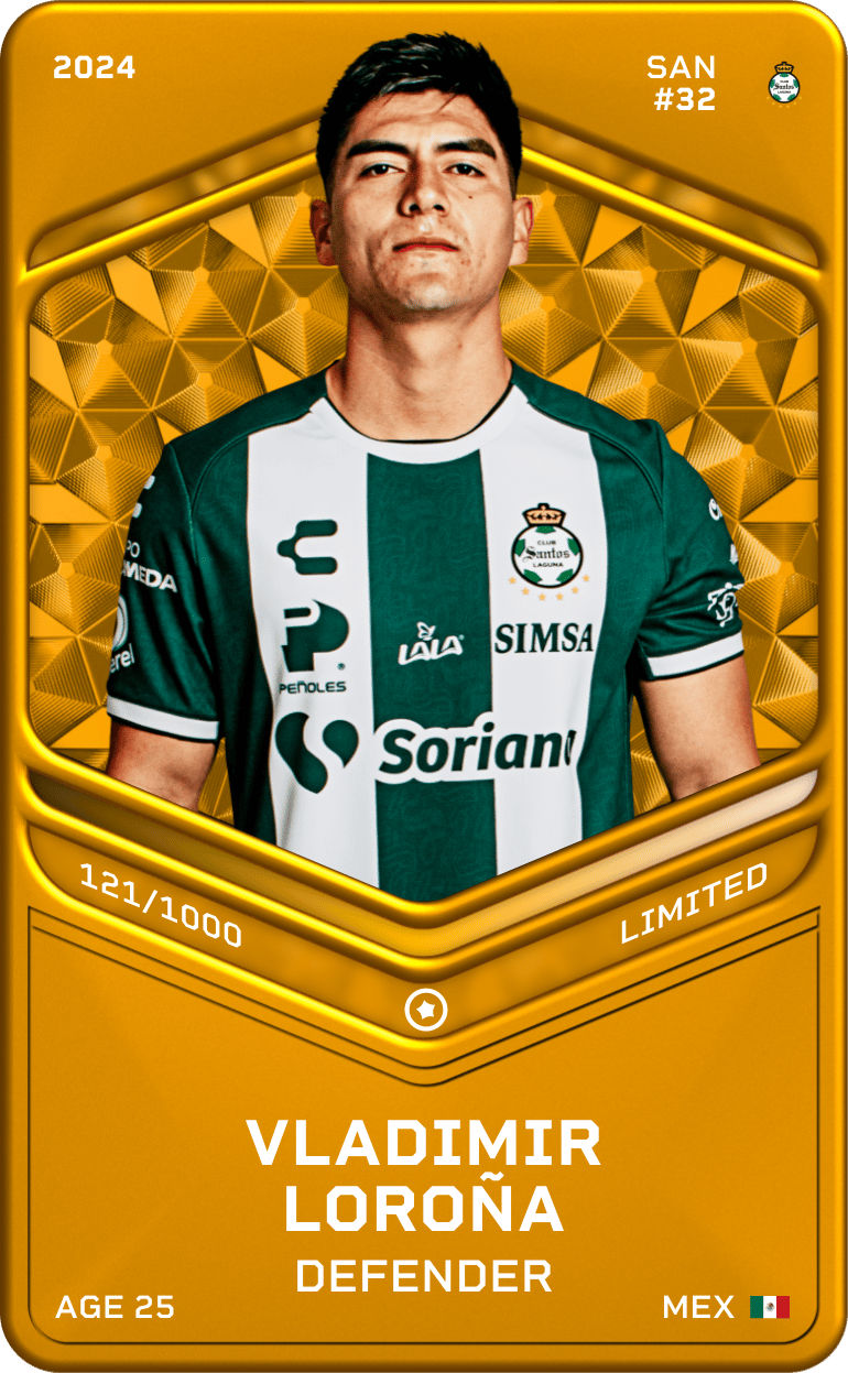 Vladimir Loroña 2024-25 • Limited 121/1000