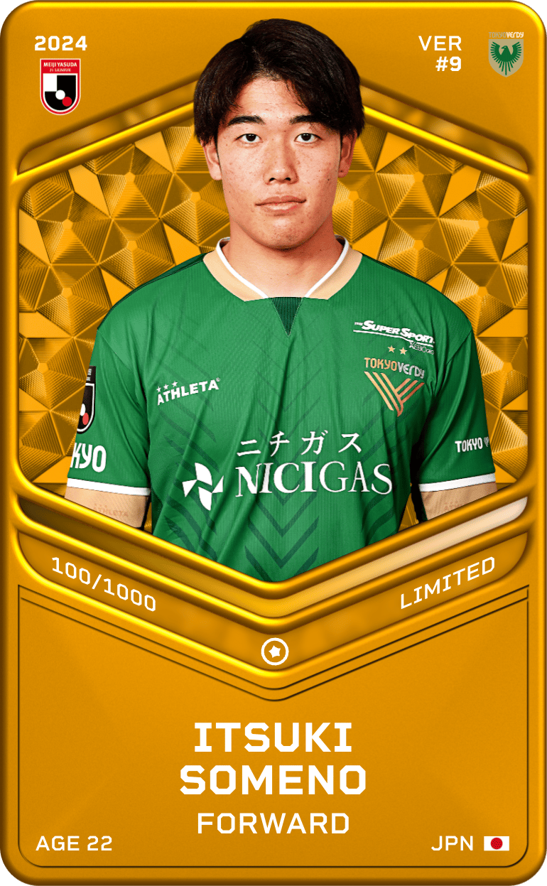 Itsuki Someno 2024-25 • Limited 100/1000