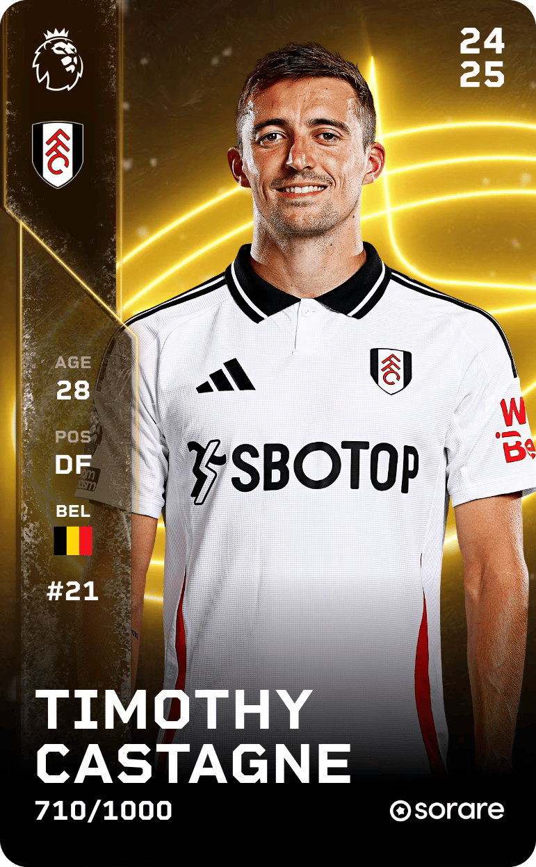 Timothy Castagne 2024-25 • Limited 710/1000
