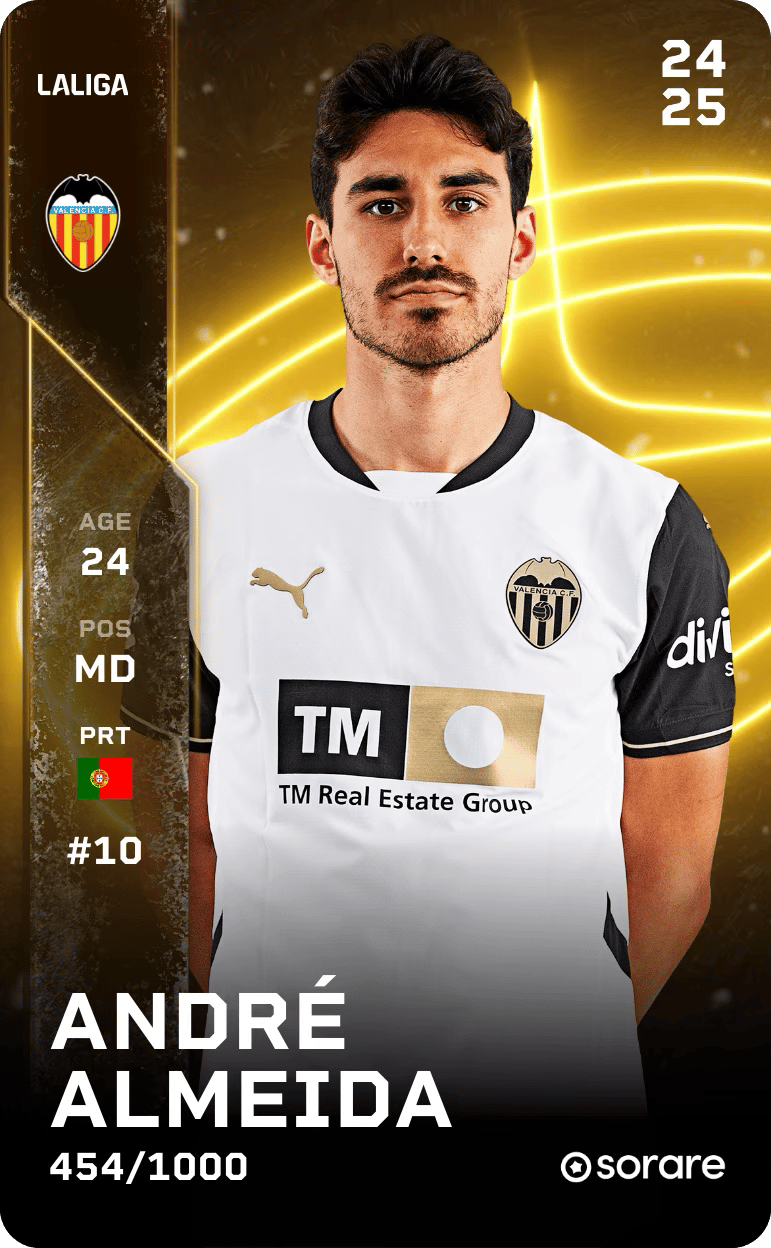 André Almeida 2024-25 • Limited 454/1000