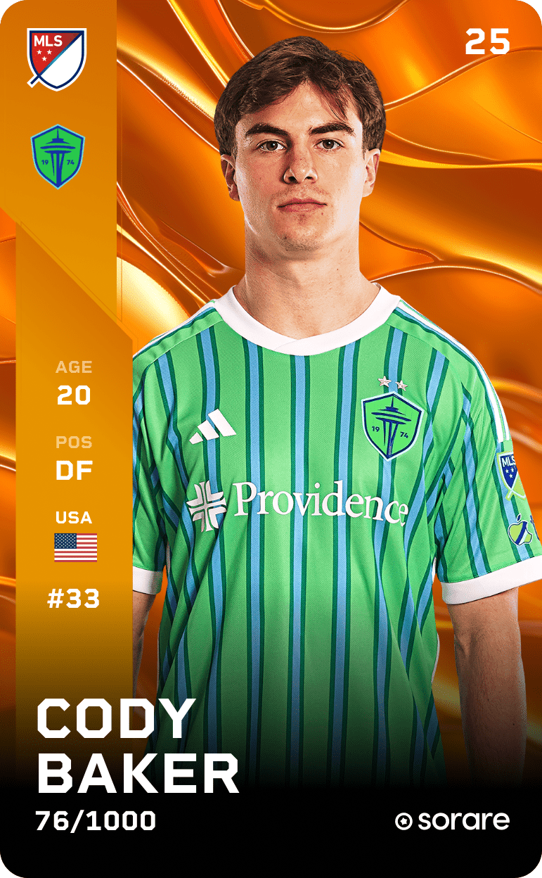 Cody Baker 2025-26 • Limited 76/1000