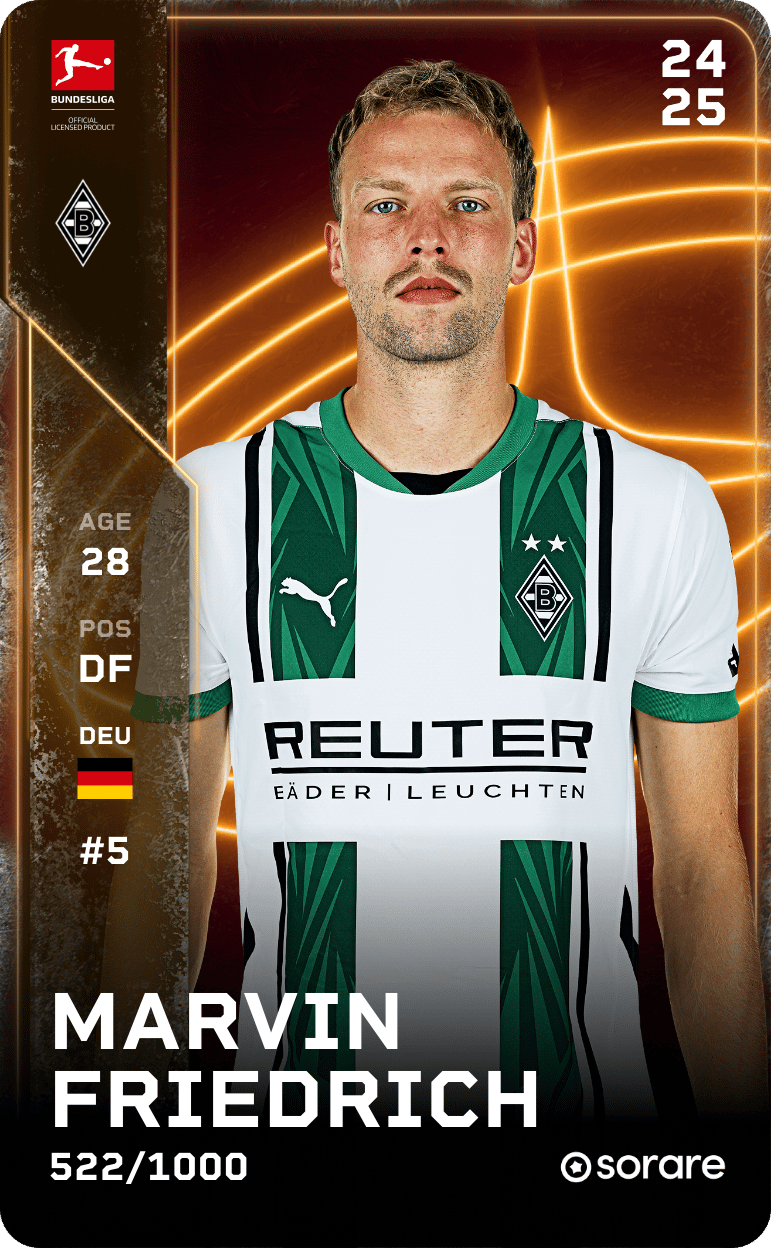 Marvin Friedrich 2024-25 • Limited 522/1000