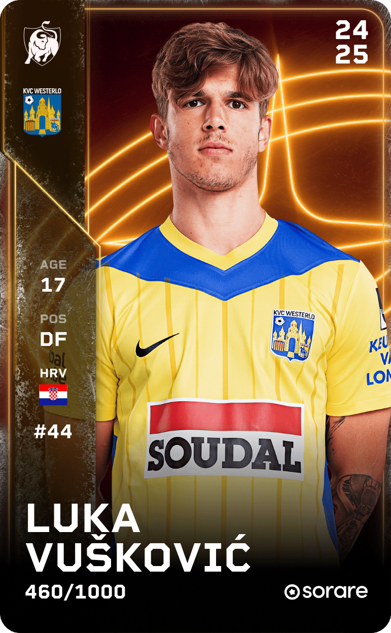 Luka Vušković 2024-25 • Limited 460/1000