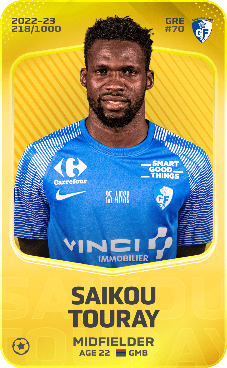 Saikou Touray 2022-23 • Limited 218/1000