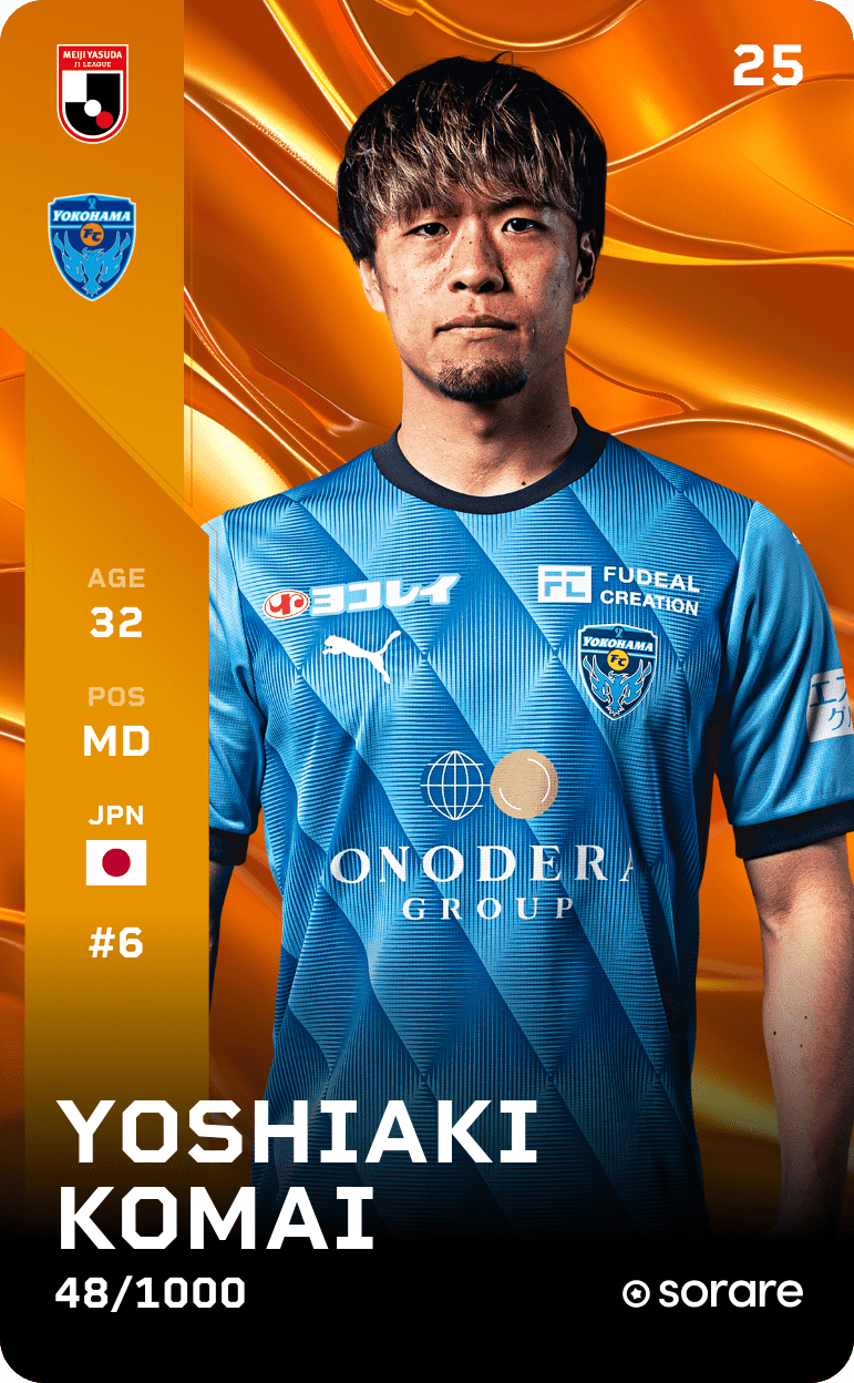 Yoshiaki Komai 2025-26 • Limited 48/1000