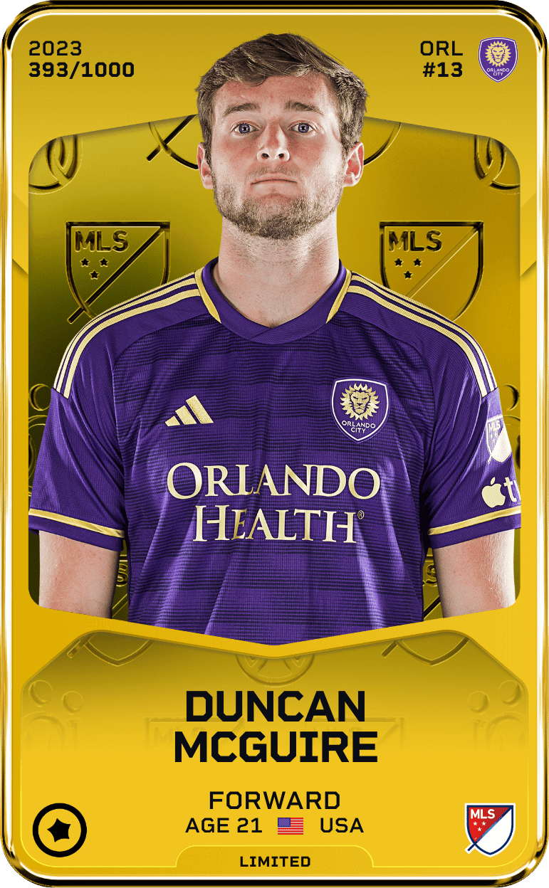 Duncan McGuire 2023-24 • Limited 393/1000