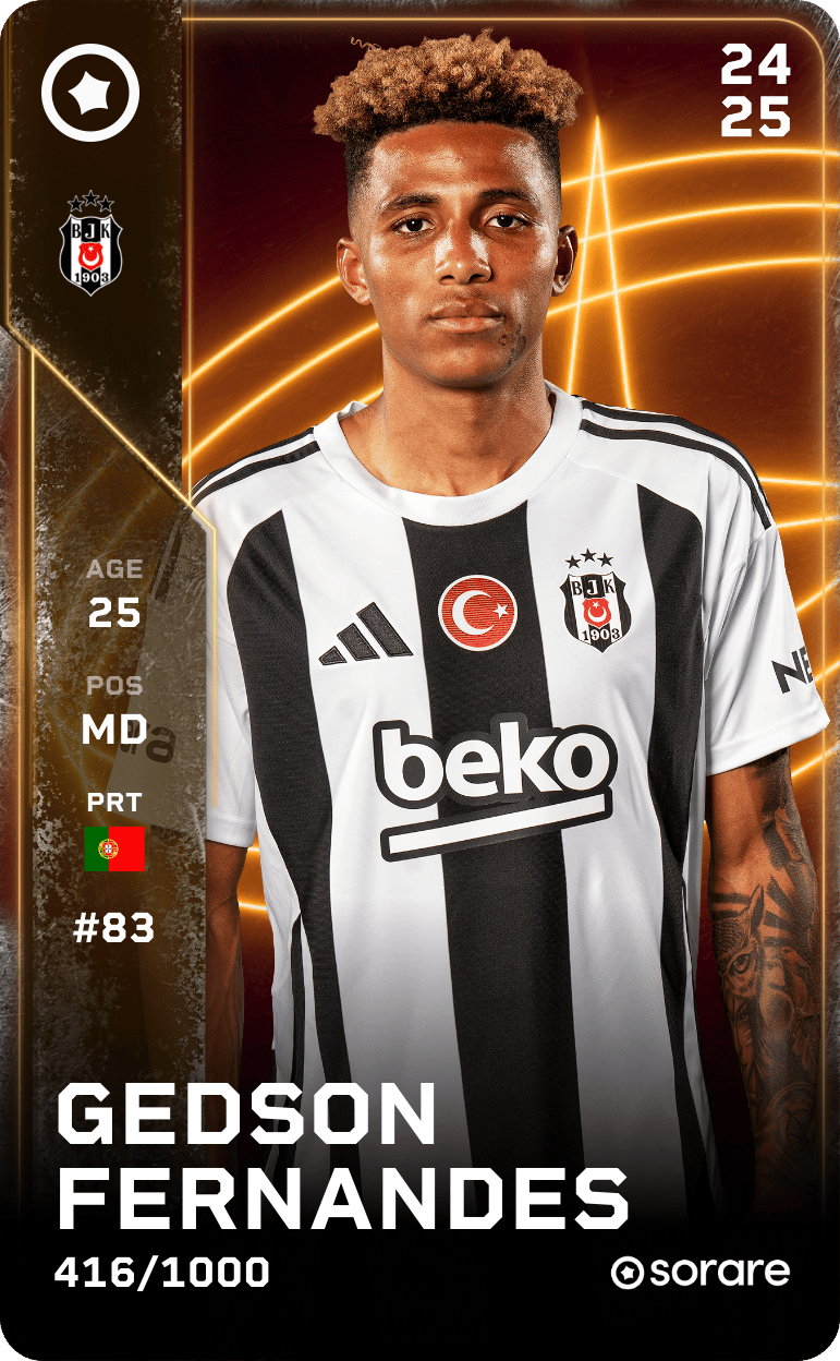 Gedson Fernandes 2024-25 • Limited 416/1000