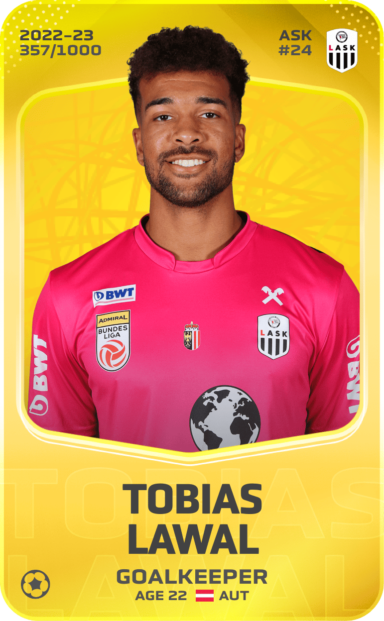 Tobias Lawal 2022-23 • Limited 357/1000